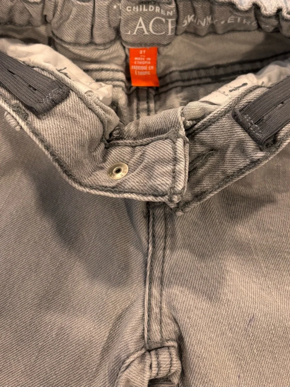 The Children’s Place 3-Pack Toddler Boy Jeans 2T, Gray, Black, Blue
